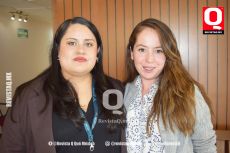 Grecía Fernández Cabrera y Cristina Plascencia