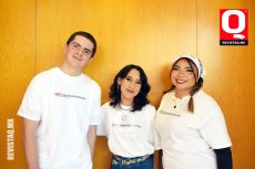 Emiliano Macías, Aranzazu Cervantes y Laura Guerra