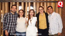 Alan Esparza, Vianey Del Pozo, dra. Gloria Adriana Martínez Macías, Columba Ortega y José Meza
