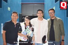 Aldo Mota, Jessica Valadez,  Jorge Peréz y Roberto Montes De Oca