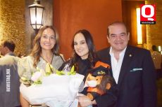 Denisse Haro, Begoña Serna y Christian Serna