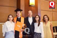 Luciana Ledesma, Paolo Ledesma,  Alfonso Ledesma, Mia Ledesma y Ana Lucía Álvarez