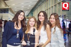Ana Lucía Pro, Sofía Sillas, María José Montoya y Nina Martínez