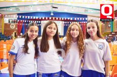 Fabiana Huerta, Maite García,  Sofía Alcalá e Isabella Medina.