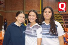 Regina López,  Alejandra Roque y Daniela Gallo