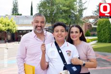 Rafael Gama, Leonardo Gama y Esmeralda Aguilar