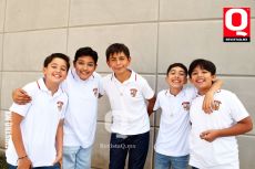Santiago Zatarain, Diego Carmona, Valentino Casamadrid, Patricio Martínez y Juan Hernández