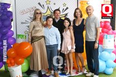 Luis Carpizo y familia