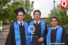 Paulo Zepeda, Alejandro Palomino y Eduardo Amaro Gómez