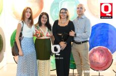 Olivia Sevilla, Leticia Sevilla, Sabrina Arce y Luis Sánchez