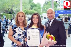 Elida Picón, Abril Ramírez y Jorge Ramírez
