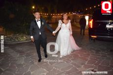 Los felices novios