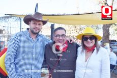 Carlos Bernal, César Tamayo y Adriana Villa