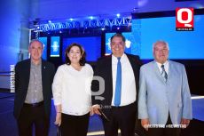 Antonio Morfin,  Carla Pons, Alfredo de Alba y  Adolfo Gómez