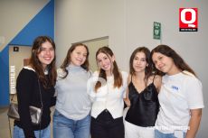 Astrid Raya, Daira Sánchez, Ana Paola Felix,  Danika Argijo y Luisa Rodríguez