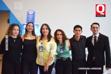 Azul Servín, Mariana Romo, Rocío Dávalos,  Erika Durán,  Mikel Descalzo y Erik Fonseca
