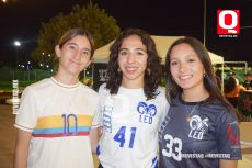 Daniela Baños, Fernanda Portillo y Sofía Sopeña