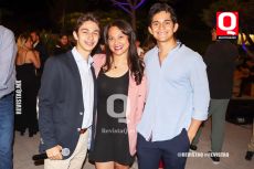 Rodrigo Avilés, Gabriela Monroy y  Maximiliano Canchola