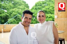 Pepe Gómez y Clara Saldivar