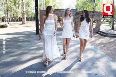 Alejandra Gutiérrez,  Isabella Martínez y Michelle Vukaj