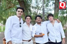 Daniel Lagunas,  Luis Gómez,  Dariush Aguilar y Andre Leyva