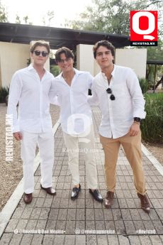 Luis Hernández Leonardo Guerrero y Patricio Afani