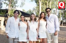 Rebeca Cárdenas, Melissa Vargas, Vania León y  Daniel Lagunas