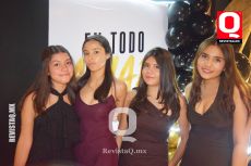 Romina Mata,  Ana Paulina Hernández,  Victoria Hernández y Mariel Martínez