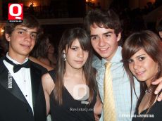 Fabian Horta,Lucia Andrade, Roberto Bouvy y Fernanda  Solís