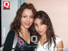 Gaby Espinoza y Natalia Medrano, un día antes del evento