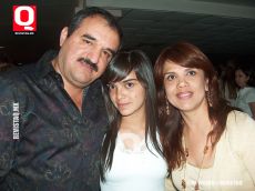 Martín Abdo (QEPD), Allia Abdo y Graciela Abdo, un día antes del evento