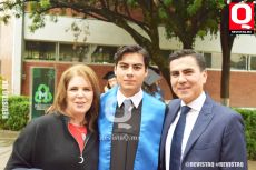 Betty Rodríguez,  Pedro López Casillas y Pedro López González
