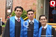 Ezequiel Aguilera, Liam Aguirre y Diego Kornhauser
