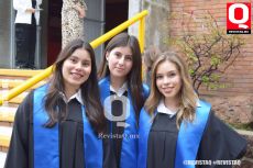 Sofía Carrillo,  Regina Álvarez y Bárbara Hernández