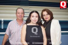 Rogelio Valdés, Diana Valdés y Elizabeth Nuñez