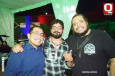 Jesús Adame,  David Cornejo y David Oslo