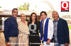 Alejandro Durán, Mónica Padilla, Karla Mondelo, Fabricio Falcón y  Sergio Falcón