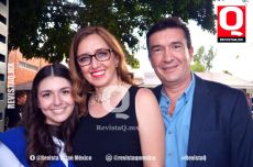 Andrea Ducoing, Silvia López y Xavier Ducoing