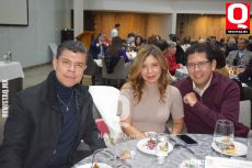 Dr. Gerardo Chávez, Dra. Mariana Gómez Najera y Dr. Roberto Martínez