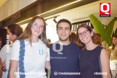 Sofía Castro,  Carlos Fernández y Karen Ponce