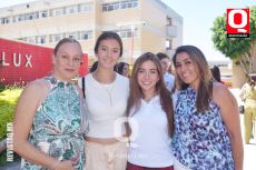 Alina Batiz, Miranda Ibarra,  Regina Salcedo y Paloma Guzmán