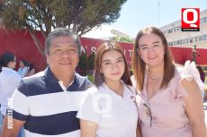 Hugo Montelongo, Lizette Ortiz y Liz Montelongo