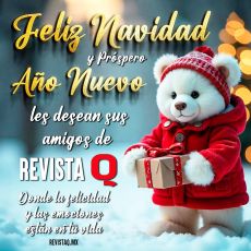 Feliz Navidad y Prospero Año Nuevo REVISTA Q