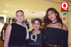 Emilia Vallejo, Daina Martínez y Azul De Alba