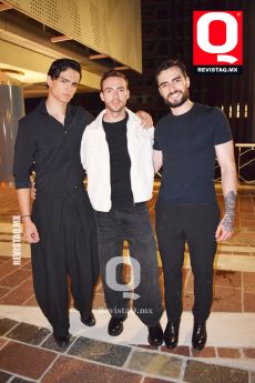 Regina Alarcón, Andrés Morales, Alejandro Ornelas y Emiliano Álvares