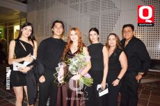 Sofía Ramírez,  Leonardo Vidales, Paulina Olivares, Jazmín Olivares,  Patricia Márquez y Salvador Olivares