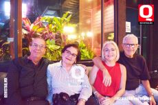 Will Treviño, Lorena Barrios, Lourdes Hernández y Rogelio Garza