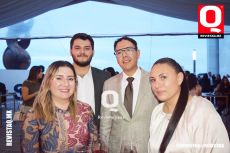 Lorena Murillo,  David Alcalá,  Iván Rodríguez y Gabriela Serrano