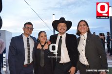 Poncho Villafaña,  Cecilia Vázquez, Miguel Marún y Edel Espino
