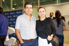 Jesús Padilla y  Mónica Llaguno